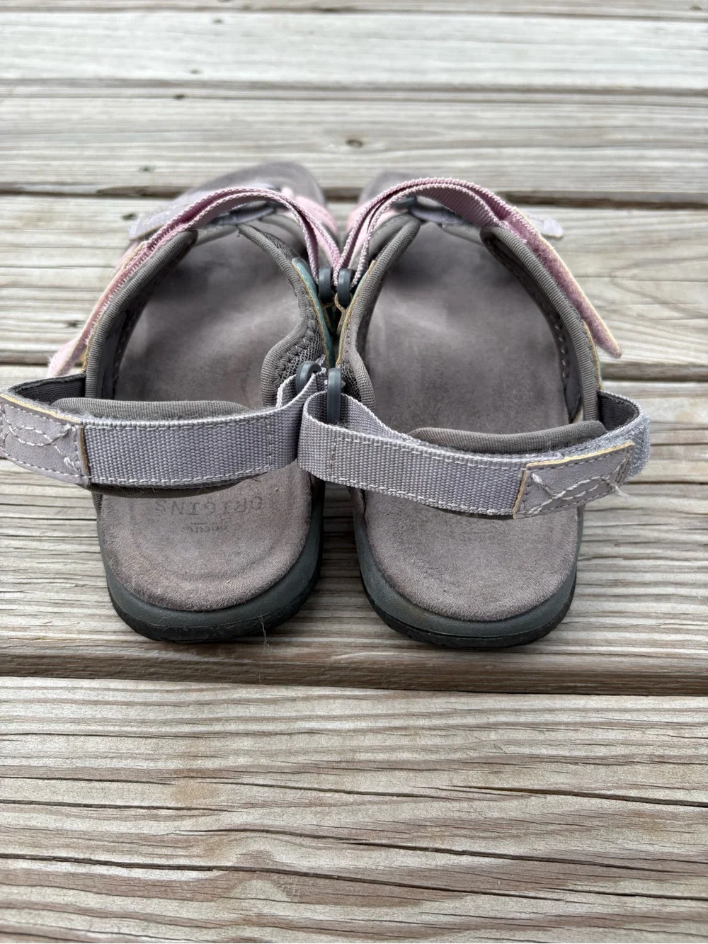 Women’s Earth Origins 3 Way Adjustable Outdoor Sandals in Pink, Lavender & Mint